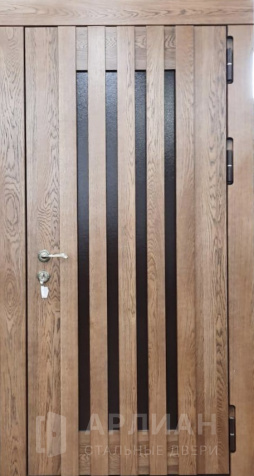 Фото «Парадная дверь МДФ с декоративными вставками №759»