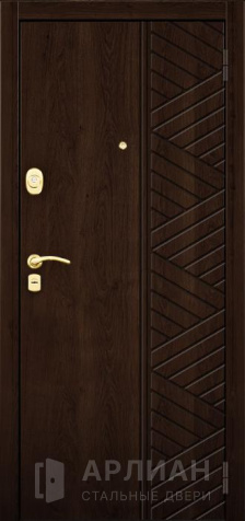 Фото «Одностворчатая белая дверь с левым открыванием для загородного дома №554»